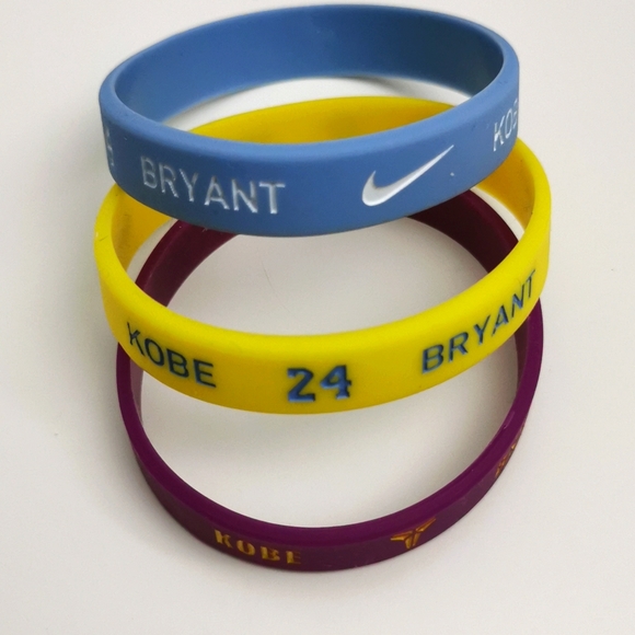 Nike Men's Silicone Rubber Bracelet - Picture 2 of 5